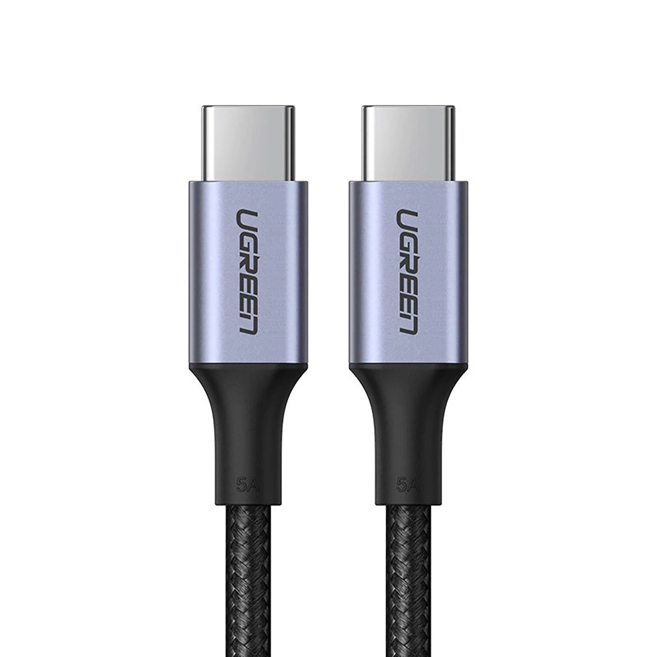 Καλώδιο Δεδομένων και Φόρτισης USB-C - USB-C UGREEN US316, 100W, 1.5m, Γκρι