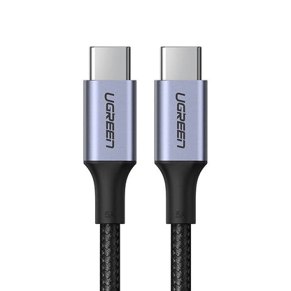 Καλώδιο Δεδομένων και Φόρτισης USB-C - USB-C UGREEN US316, 100W, 1.5m, Γκρι