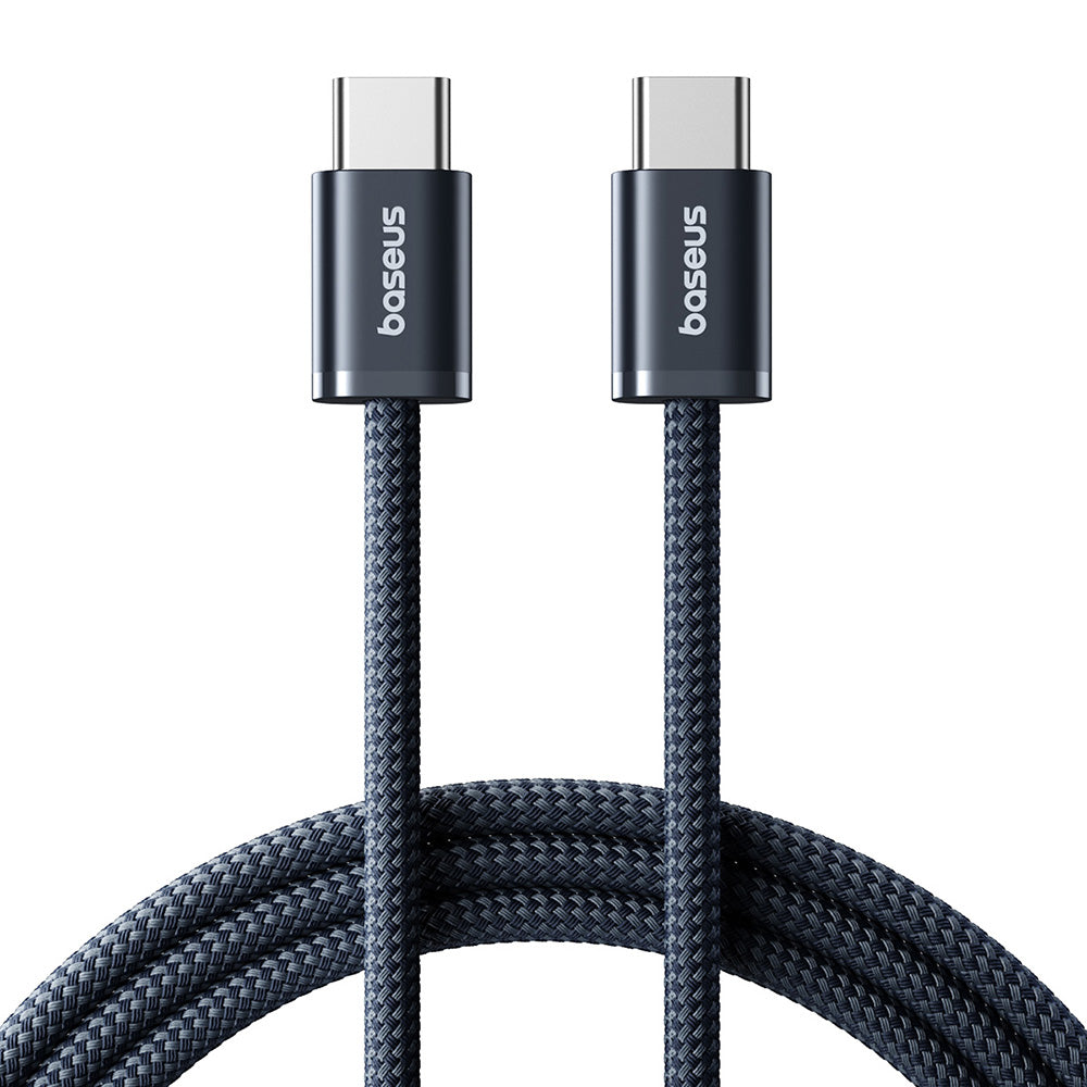 Καλώδιο Δεδομένων και Φόρτισης USB-C - USB-C Baseus Dynamic 4 Series, 100W, 2m, Μπλε Ναυτικό P10381400121-01