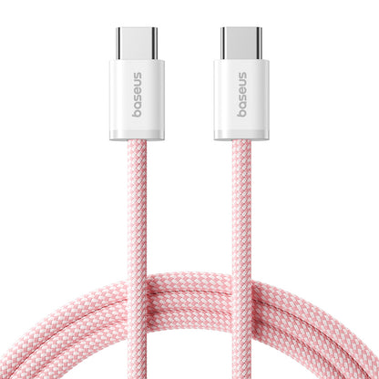 Καλώδιο Δεδομένων και Φόρτισης USB-C - USB-C Baseus Dynamic 4 Series, 100W, 2m, Ροζ P10381400411-01