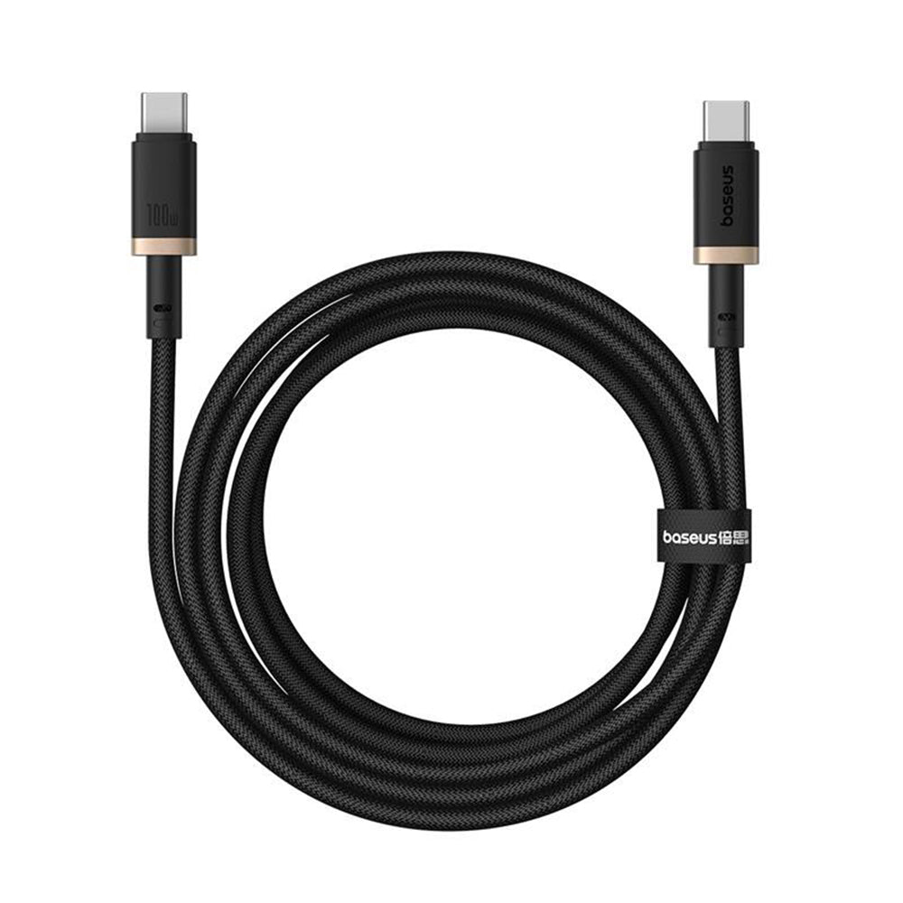 Καλώδιο Δεδομένων και Φόρτισης USB-C - USB-C Baseus Dura Series, 100W, 2m, Χρυσό P10377803U01-03