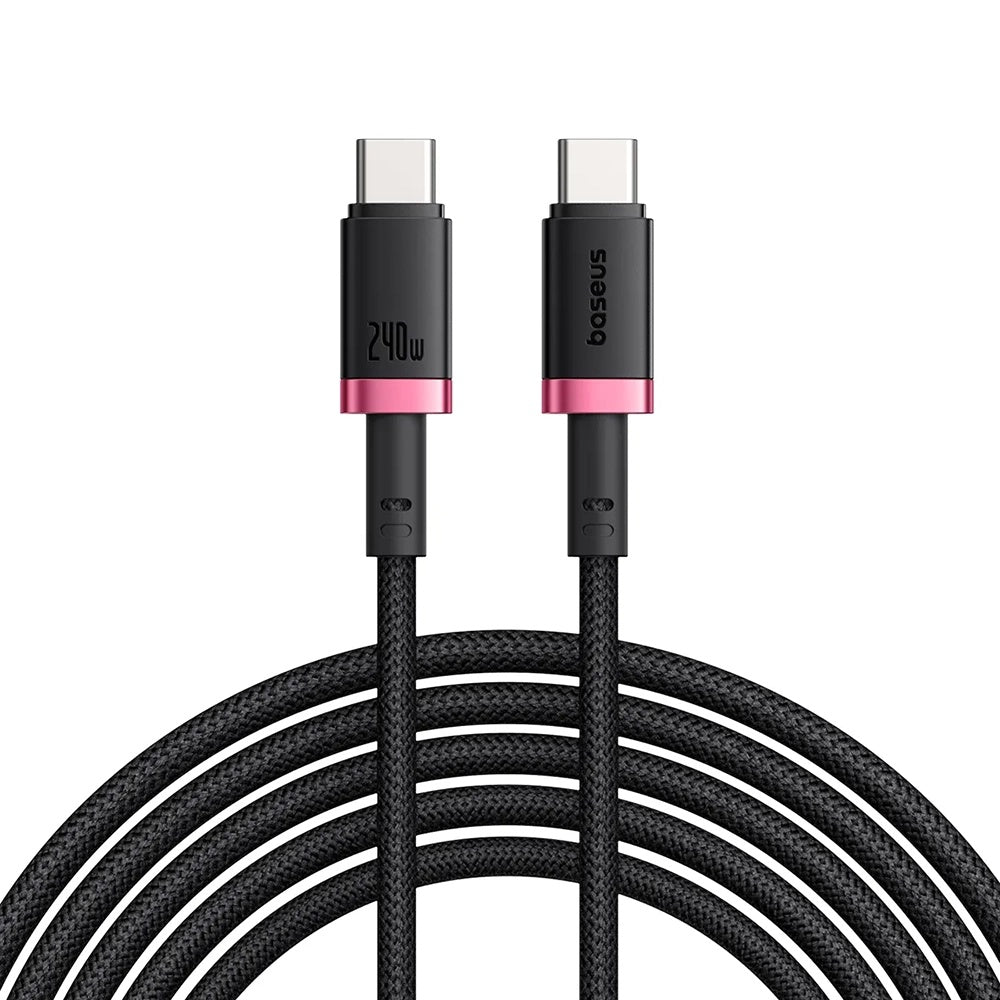 Καλώδιο Δεδομένων και Φόρτισης USB-C - USB-C Baseus Dura Series, 240W, 1m, Κόκκινο P10377803U03-01