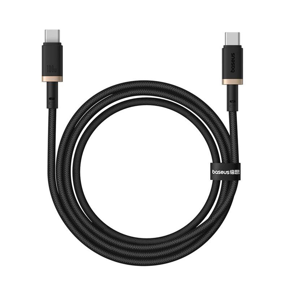 Καλώδιο Δεδομένων και Φόρτισης USB-C - USB-C Baseus Dura Series, 100W, 1m, Χρυσό P10377803U01-00