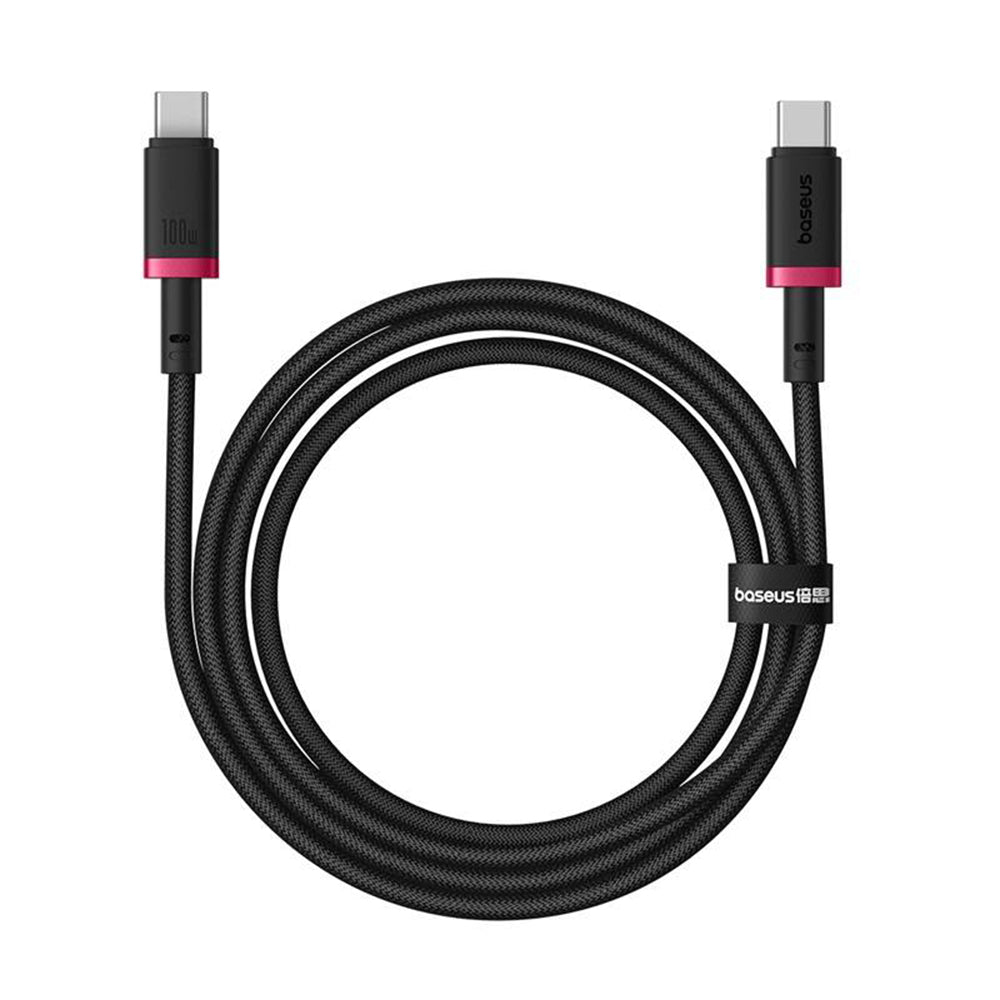 Καλώδιο Δεδομένων και Φόρτισης USB-C - USB-C Baseus Dura Series, 100W, 1m, Κόκκινο P10377803U01-01