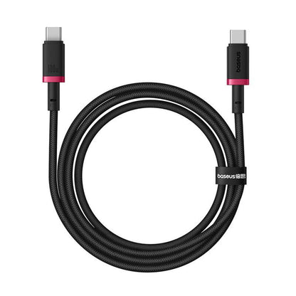 Καλώδιο Δεδομένων και Φόρτισης USB-C - USB-C Baseus Dura Series, 100W, 1m, Κόκκινο P10377803U01-01