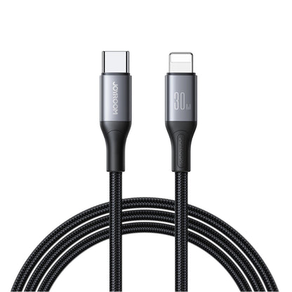 Καλώδιο Δεδομένων και Φόρτισης USB-C - Lightning Joyroom S-A28 Flash, 30W, 1m, Μαύρο