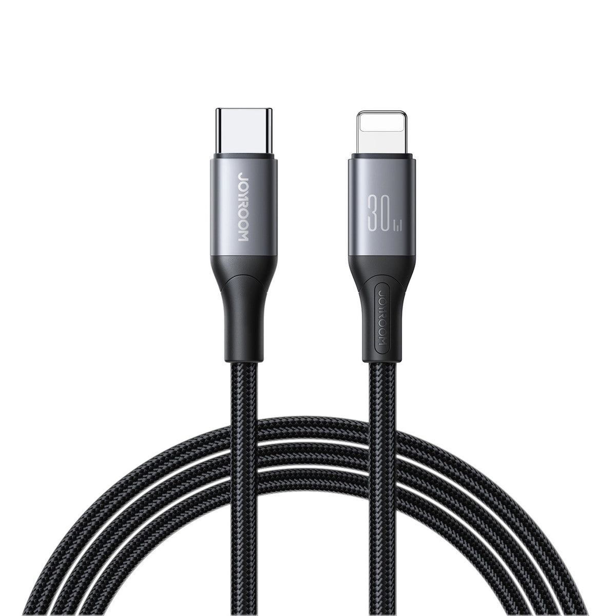 Καλώδιο Δεδομένων και Φόρτισης USB-C - Lightning Joyroom S-A28 Flash, 30W, 1m, Μαύρο