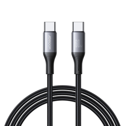 Καλώδιο Δεδομένων και Φόρτισης USB-C - USB-C Joyroom S-A28 Flash, 60W, 2m, Μαύρο