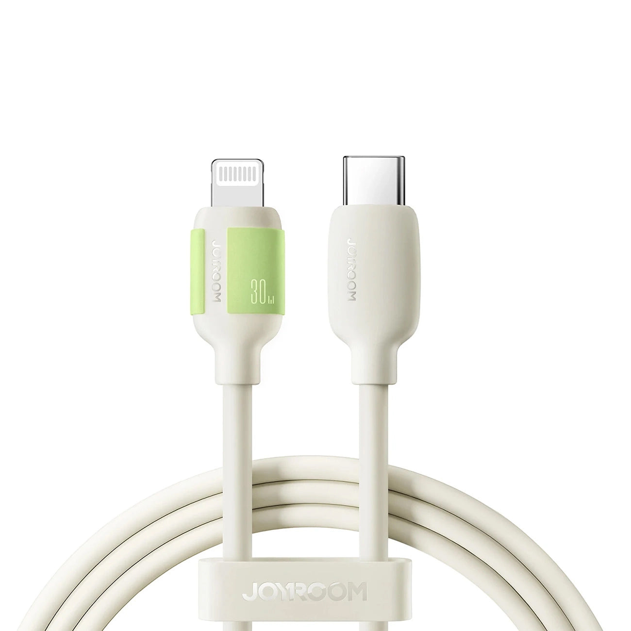 Καλώδιο Δεδομένων και Φόρτισης USB-C - Lightning Joyroom S-A53, 30W, 2m, Μπεζ