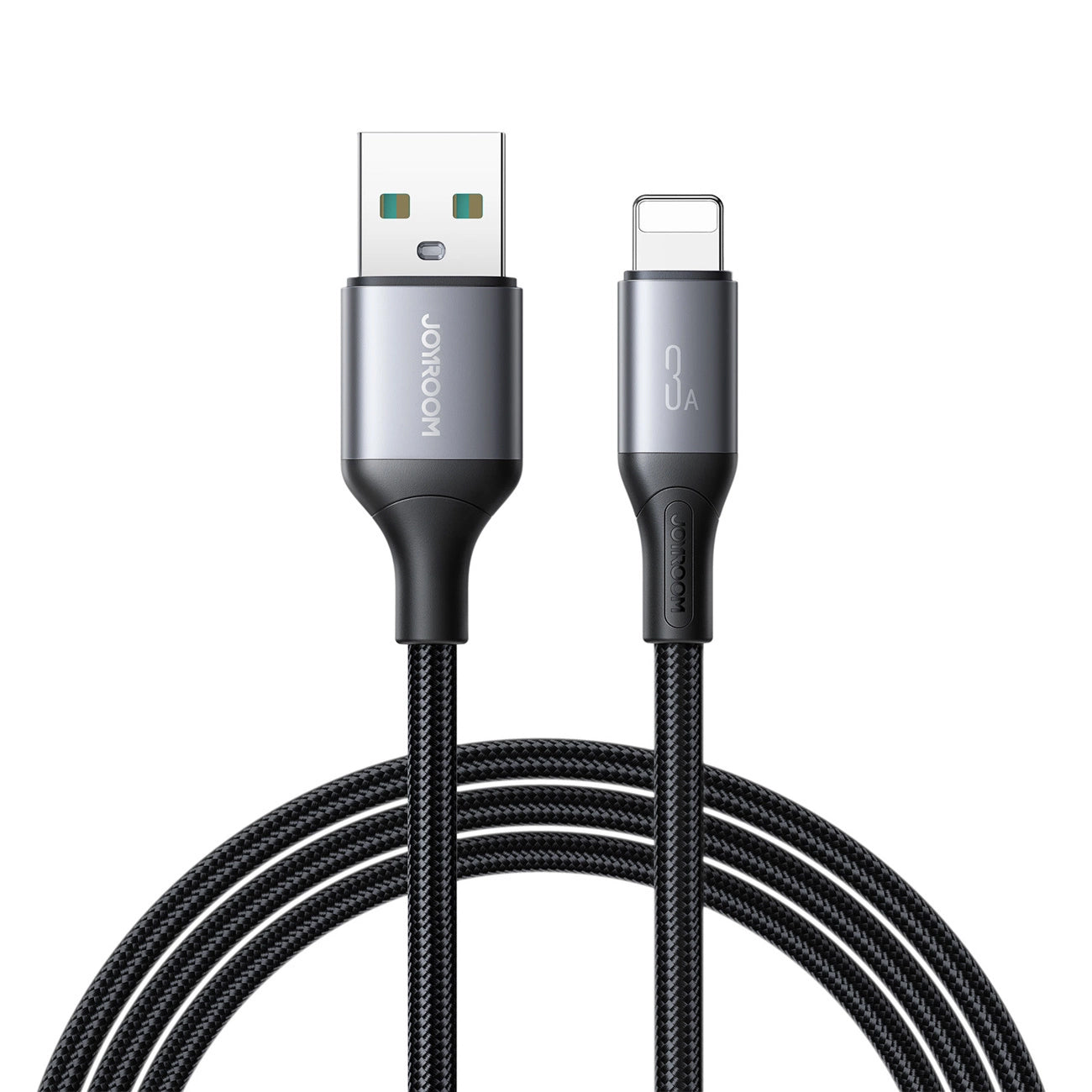 Καλώδιο Δεδομένων και Φόρτισης USB-A - Lightning Joyroom S-A28 Flash, 18W, 2m, Μαύρο