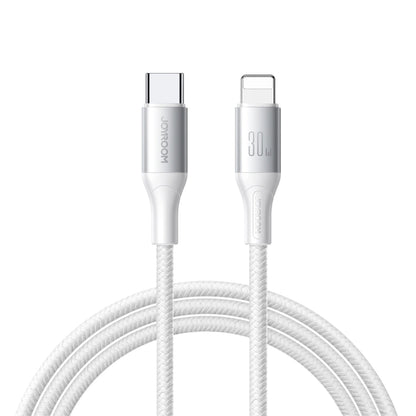 Καλώδιο Δεδομένων και Φόρτισης USB-C - Lightning Joyroom S-A28 Flash, 30W, 2m, Λευκό