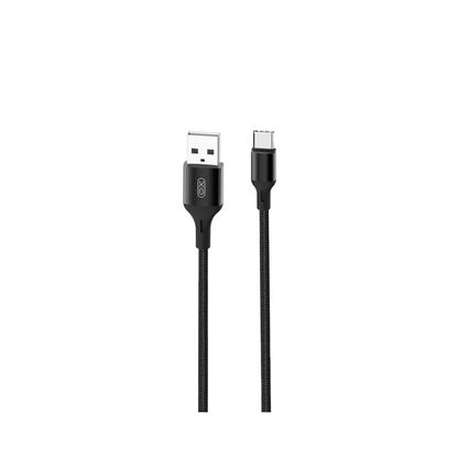 Καλώδιο Δεδομένων και Φόρτισης USB-A - USB-C XO Design NB143, 18W, 1m, Μαύρο