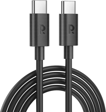 USB-C Data and Charging Cable - USB-C RavPower RP-CB1022, 60W, 2m, Black