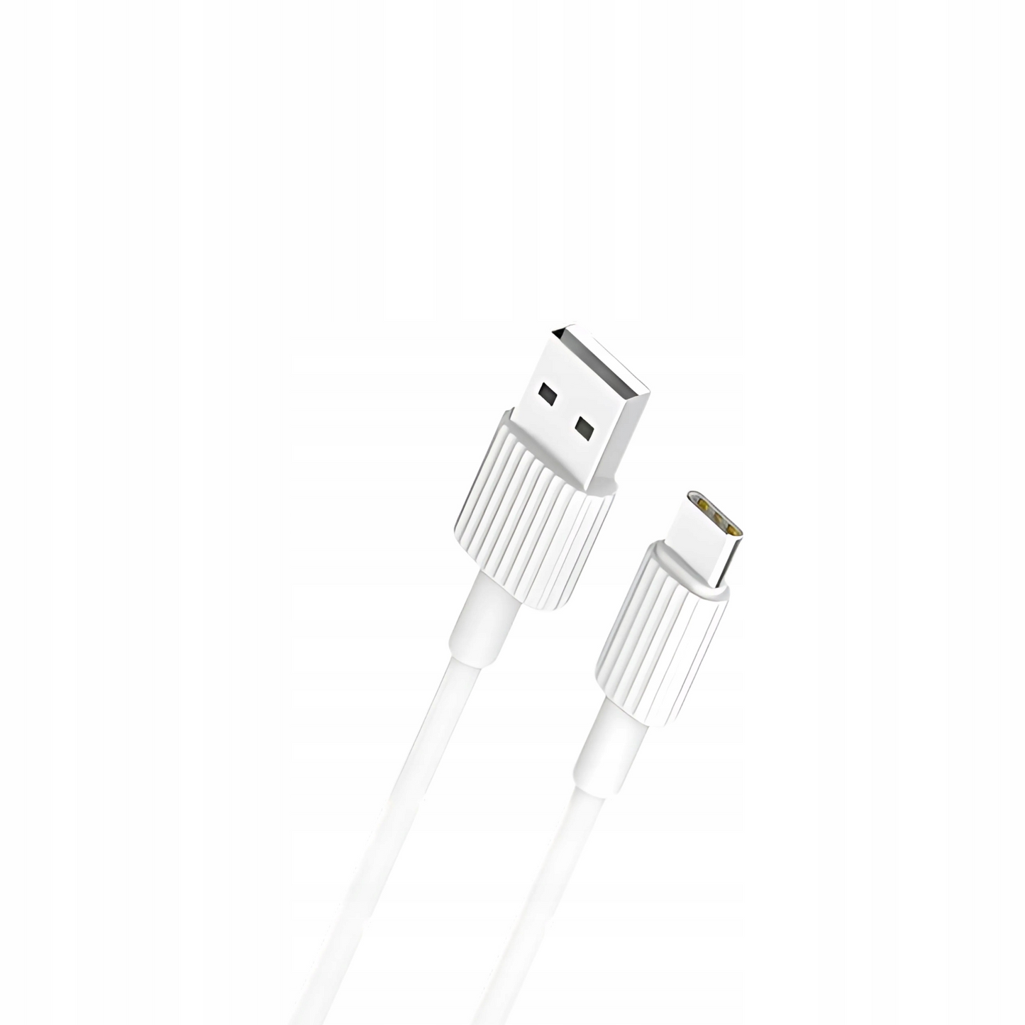 Καλώδιο Δεδομένων και Φόρτισης USB-A - USB-C XO Design NB156, 60W, 1m, Λευκό