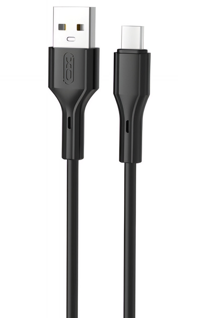 Καλώδιο Δεδομένων και Φόρτισης USB-A - USB-C XO Design NB230, 18W, 1m, Μαύρο