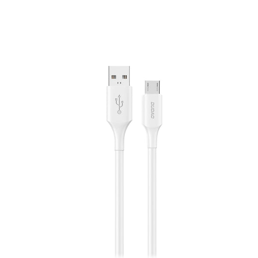 Καλώδιο Δεδομένων και Φόρτισης USB-A - microUSB Dudao L2SM, 18W, 1.2m, Λευκό