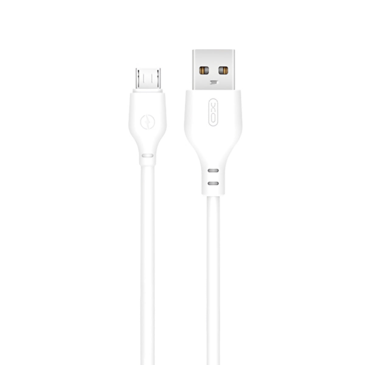 Καλώδιο Δεδομένων και Φόρτισης USB-A - microUSB XO Design NB103, 18W, 1m, Λευκό