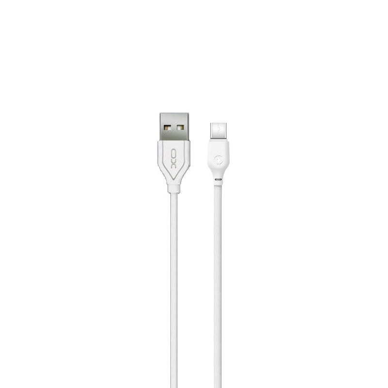 Καλώδιο Δεδομένων και Φόρτισης USB-A - USB-C XO Design NB103, 18W, 2m, Λευκό
