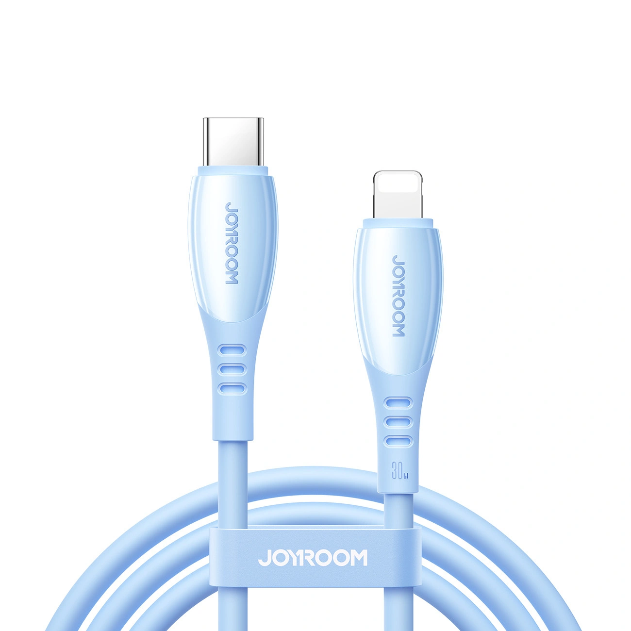 Καλώδιο Δεδομένων και Φόρτισης USB-C - Lightning Joyroom S-A59 Vibrant, 30W, 1.2m, Μπλε