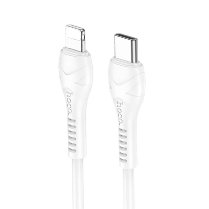 Καλώδιο Δεδομένων και Φόρτισης USB-C - Lightning HOCO X37, 27W, 1m, Λευκό