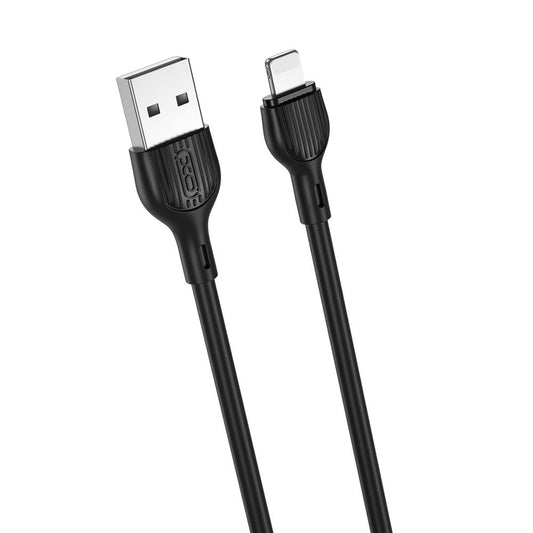 Καλώδιο Δεδομένων και Φόρτισης USB-A - Lightning XO Design NB200, 10W, 2m, Μαύρο