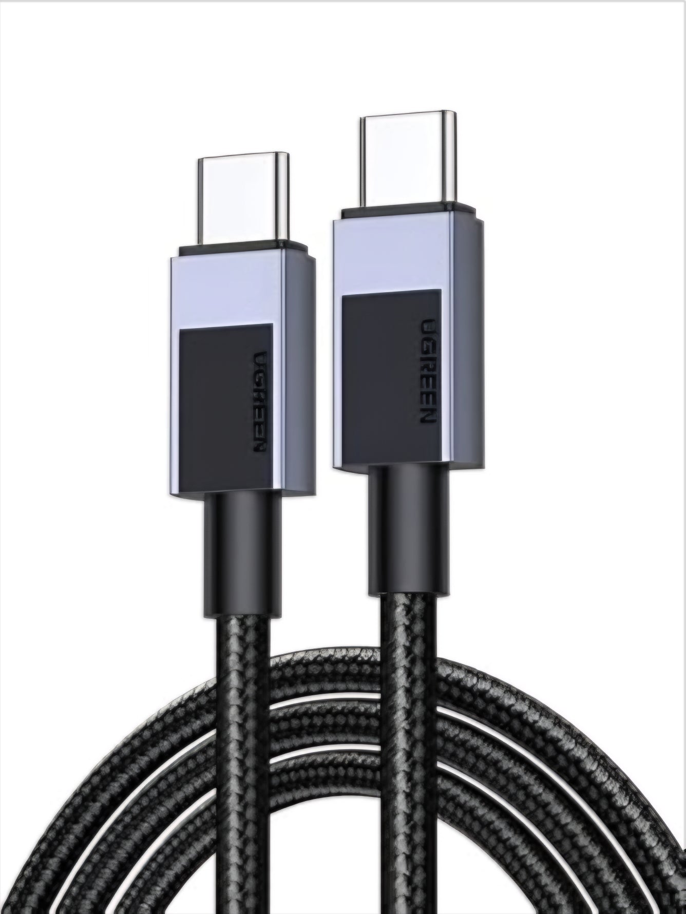 USB-C to USB-C Data and Charging Cable UGREEN L512, 100W, 2m, Gray