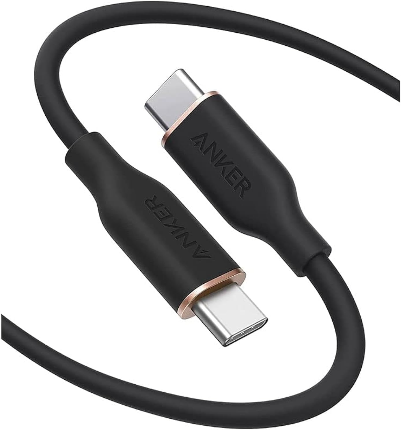 Καλώδιο Δεδομένων και Φόρτισης USB-C - USB-C Anker PowerLine III, 100W, 0.9m, Μαύρο, Επανασυσκευασμένο A8552H11