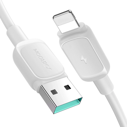 Καλώδιο Δεδομένων και Φόρτισης USB-A - Lightning Joyroom S-A14, 18W, 1.2m, Λευκό