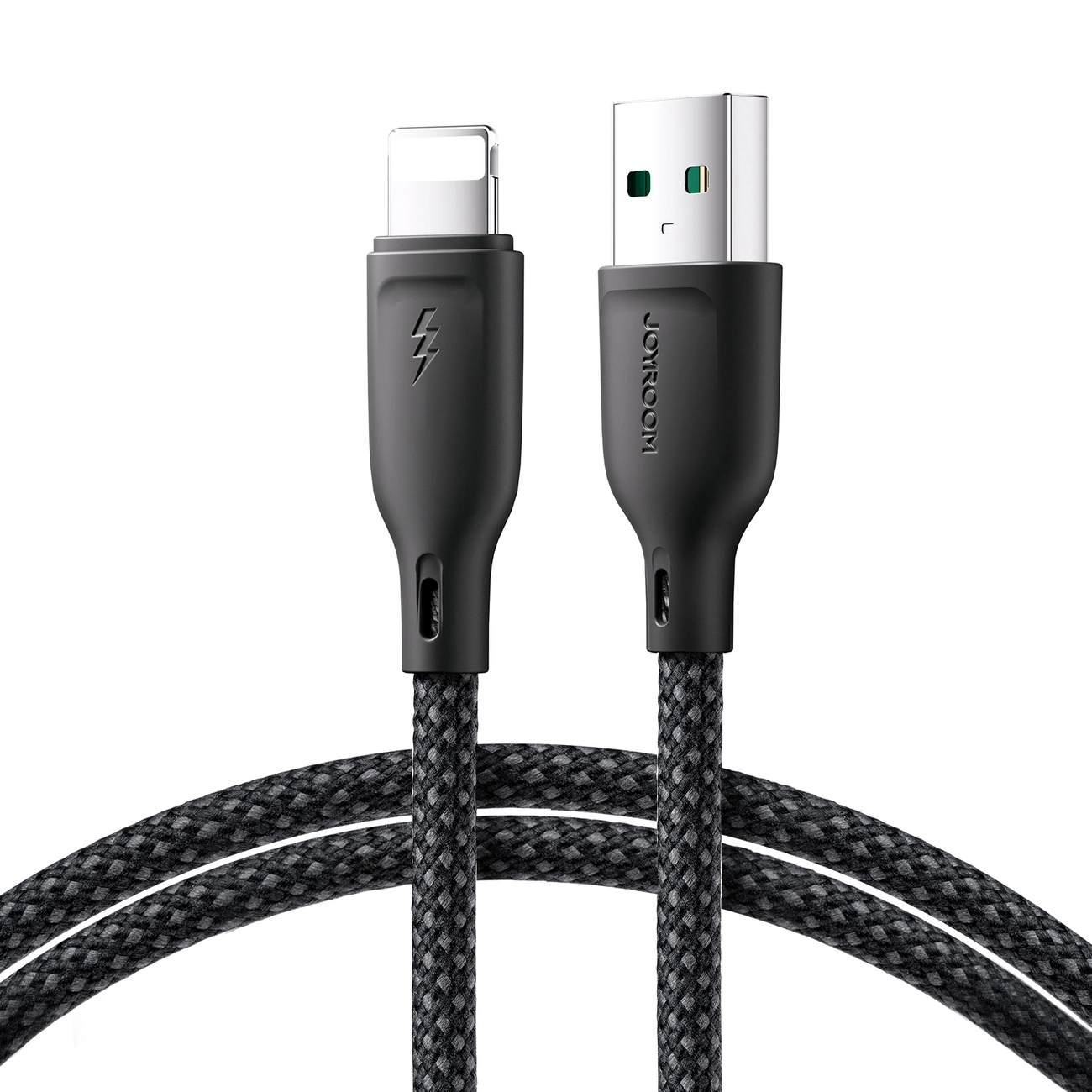 Καλώδιο Δεδομένων και Φόρτισης USB-A - Lightning Joyroom S-A34, 18W, 1μ, Μαύρο