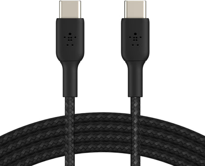 Καλώδιο Δεδομένων και Φόρτισης USB-C - USB-C Belkin BoostCharge Pro, 60W, 2m, Μαύρο CAB004bt2MBK