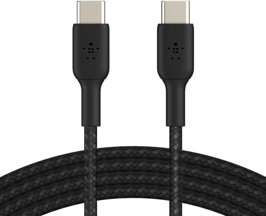 Καλώδιο Δεδομένων και Φόρτισης USB-C - USB-C Belkin BoostCharge Pro, 60W, 2m, Μαύρο CAB004bt2MBK