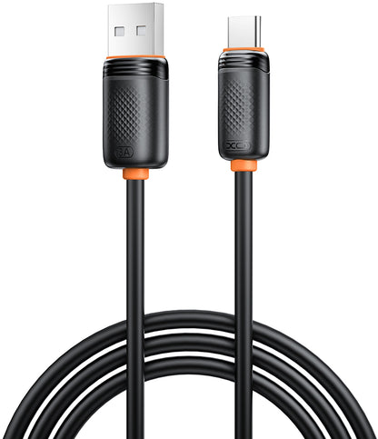 Καλώδιο Δεδομένων και Φόρτισης USB-A - USB-C XO Design NB302, 18W, 1μ, Μαύρο
