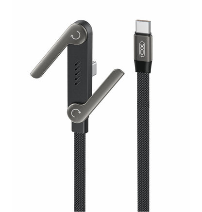 Καλώδιο Δεδομένων και Φόρτισης USB-C - USB-C XO Design NB-Q311, 240W, 1.5m, Μαύρο