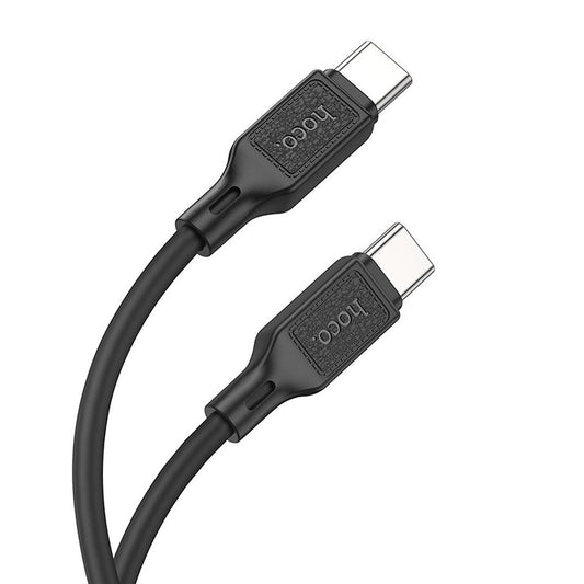 Καλώδιο Δεδομένων και Φόρτισης USB-C - USB-C HOCO X90, 60W, 1μ, Μαύρο