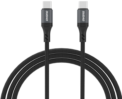USB-C Data and Charging Cable - USB-C Dudao L3CC, 60W, 1.2m, Black