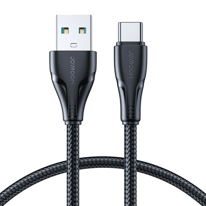 Καλώδιο δεδομένων και φόρτισης USB-A - USB-C Joyroom Surpass, 18W, 1.2m, μαύρο S-UC027A11 