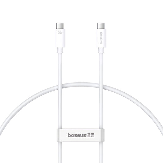 Καλώδιο δεδομένων και φόρτισης USB-C - USB-C Baseus Superior Series 2, 240W, 1m, λευκό P10365200211-02