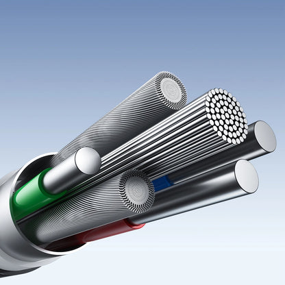 Καλώδιο Δεδομένων και Φόρτισης USB-C - USB-C Joyroom S-A25 Light-Speed, 100W, 1.2m, Μαύρο