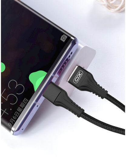 Καλώδιο Δεδομένων και Φόρτισης USB-A - microUSB XO Design NB118, 18W, 1m, Κόκκινο