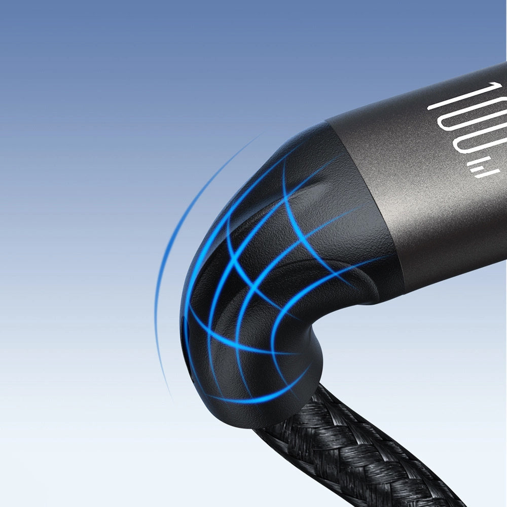 Καλώδιο Δεδομένων και Φόρτισης USB-C - USB-C Joyroom S-A25 Light-Speed, 100W, 1.2m, Μαύρο