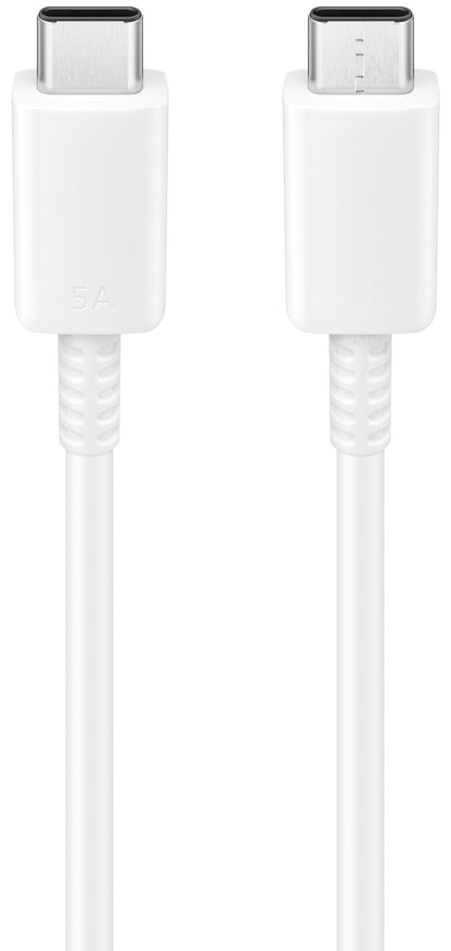 Καλώδιο δεδομένων και φόρτισης USB-C - USB-C Samsung EP-DN975, 100W, 1m, λευκό EP-DN975BWEGWWWW