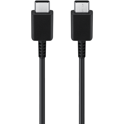 Καλώδιο δεδομένων και φόρτισης USB-C - USB-C Samsung EP-DW767JBE, 25W, 1.8m, Μαύρο GP-TOU021RFCBW