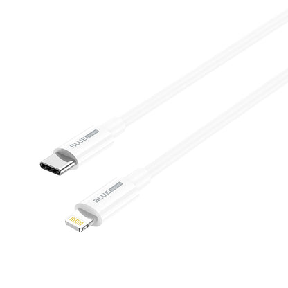 Καλώδιο δεδομένων και φόρτισης USB-C - Lightning BLUE Power BBX36, 18W, 1m, Λευκό