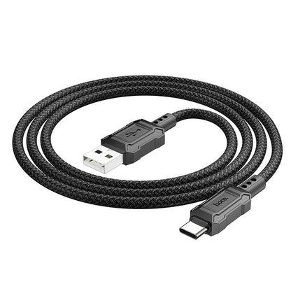 Καλώδιο δεδομένων και φόρτισης USB-A - USB-C HOCO Leader X94, 18W, 1m, Μαύρο 