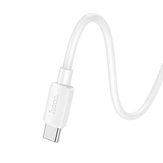 Καλώδιο Δεδομένων και Φόρτισης USB-A - USB-C HOCO X96, 27W, 1m, Λευκό