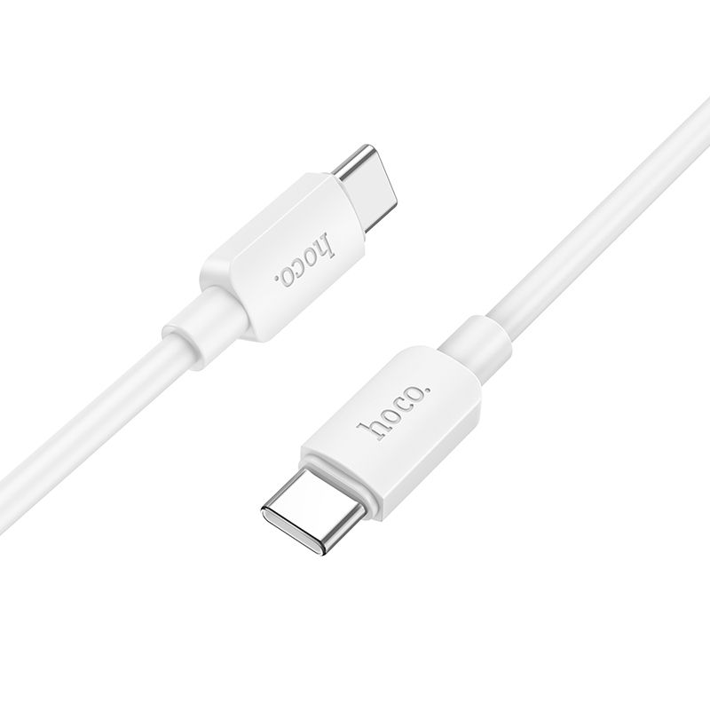 Καλώδιο δεδομένων και φόρτισης USB-C - USB-C HOCO HOCO X96, 60W, 1m, Λευκό 