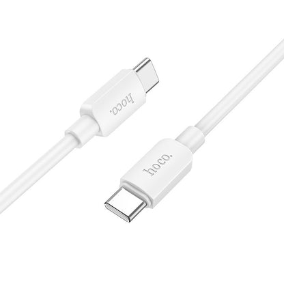 Καλώδιο δεδομένων και φόρτισης USB-C - USB-C HOCO HOCO X96, 60W, 1m, Λευκό 