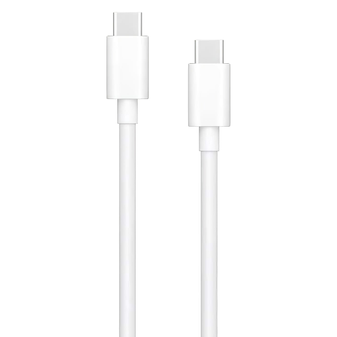 Καλώδιο δεδομένων και φόρτισης USB-C - USB-C Oppo DL149, 65W, 1m, λευκό