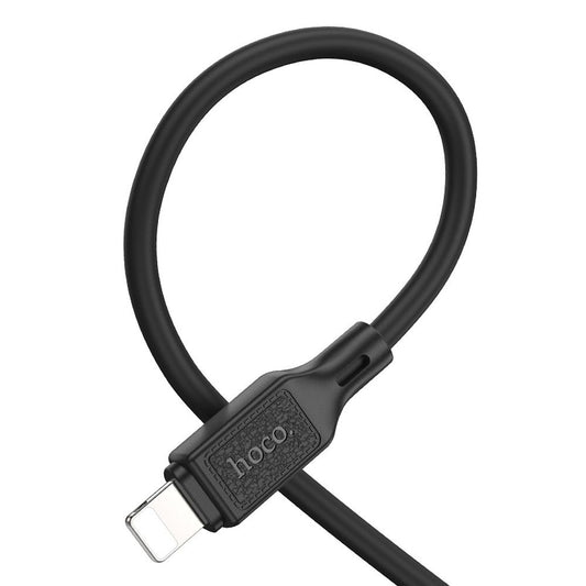 Καλώδιο Δεδομένων και Φόρτισης USB-A - Lightning HOCO X90, 18W, 1m, Μαύρο