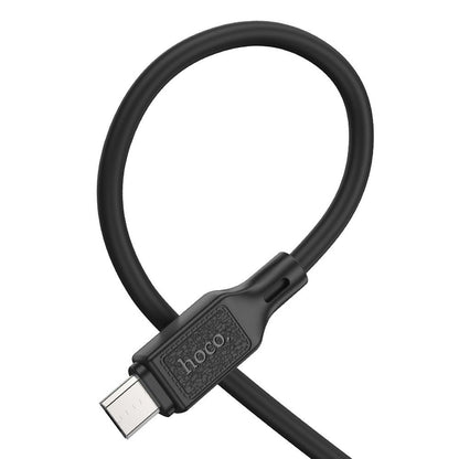 Καλώδιο δεδομένων και φόρτισης HOCO X90 USB-A - microUSB HOCO X90, 18W, 1m, Μαύρο 